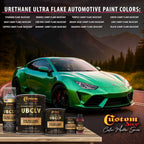 UFC Urethane Ultra Flake Colors - Fire Red Candy Flake Basecoat- Pint