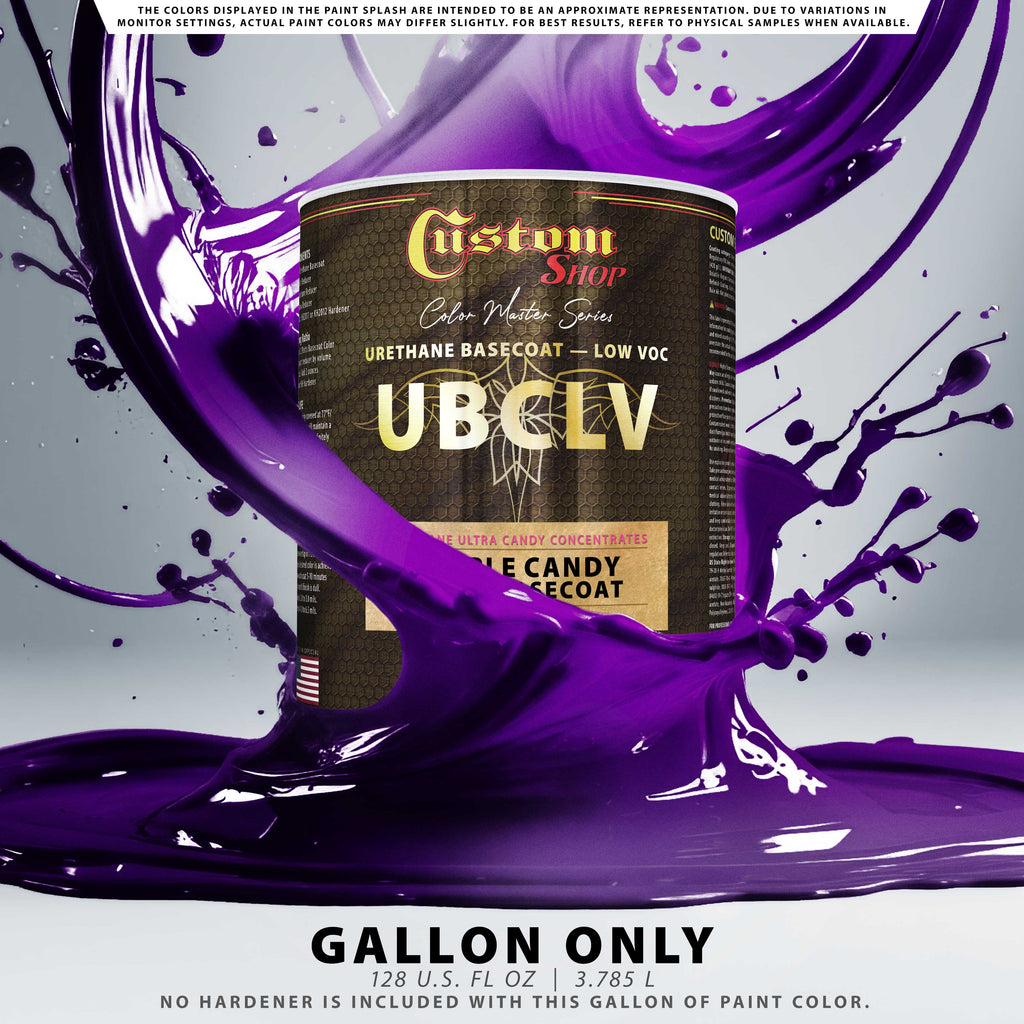 UFC Urethane Ultra Flake Colors - Purple Candy Flake Basecoat- Gallon