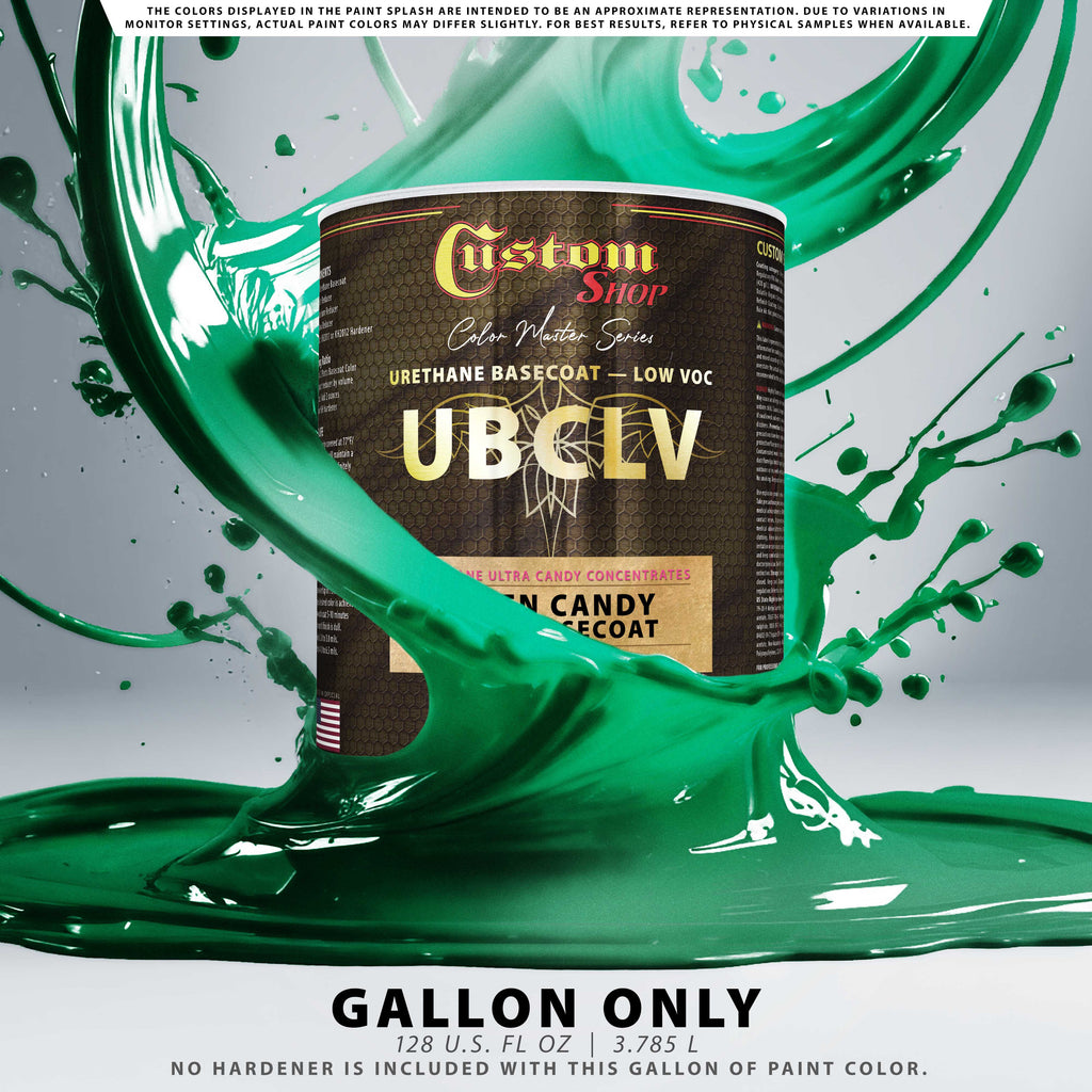 UFC Urethane Ultra Flake Colors - Green Candy Flake Basecoat- Gallon