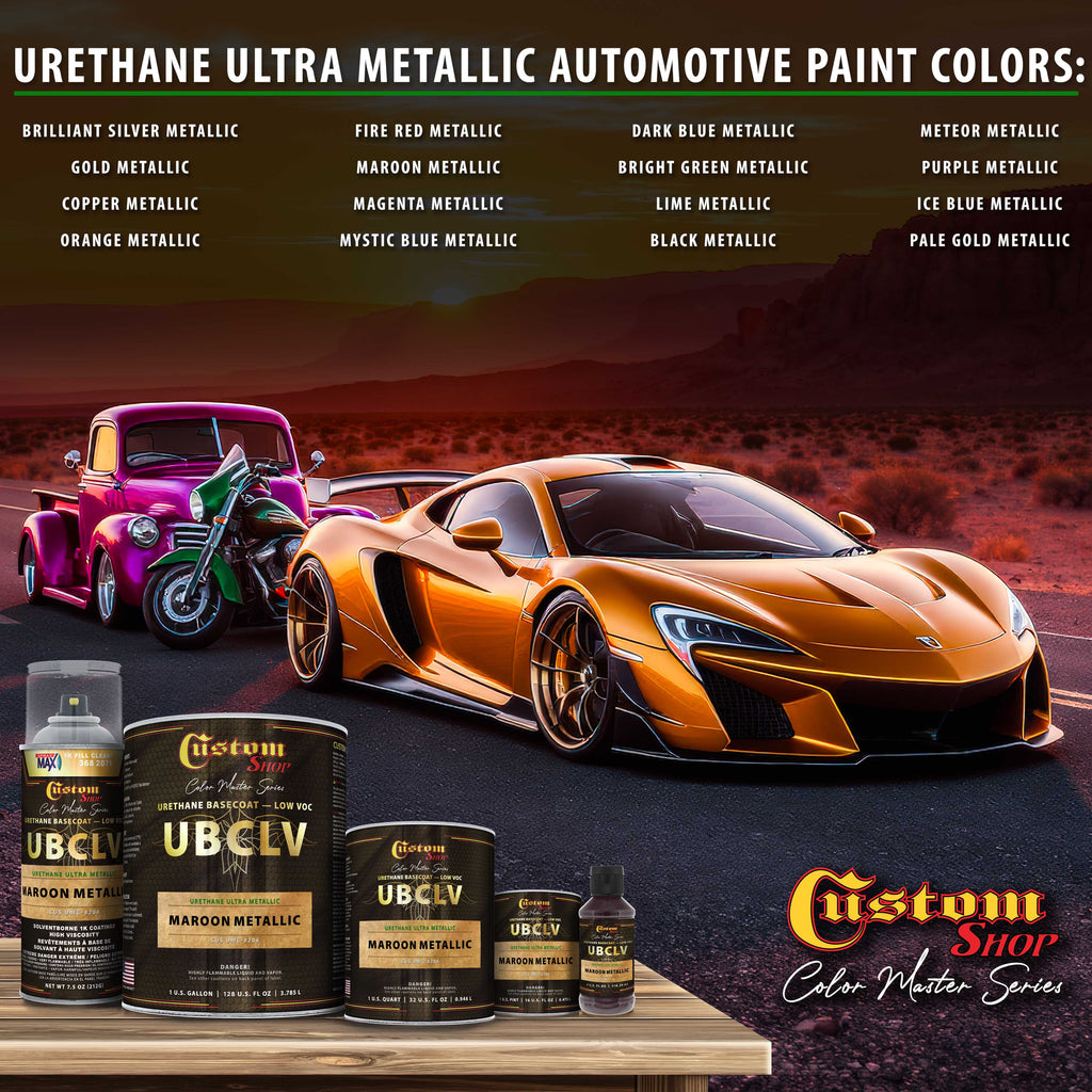 UMC Urethane Ultra Metallic Colors - Maroon Metallic- Quart