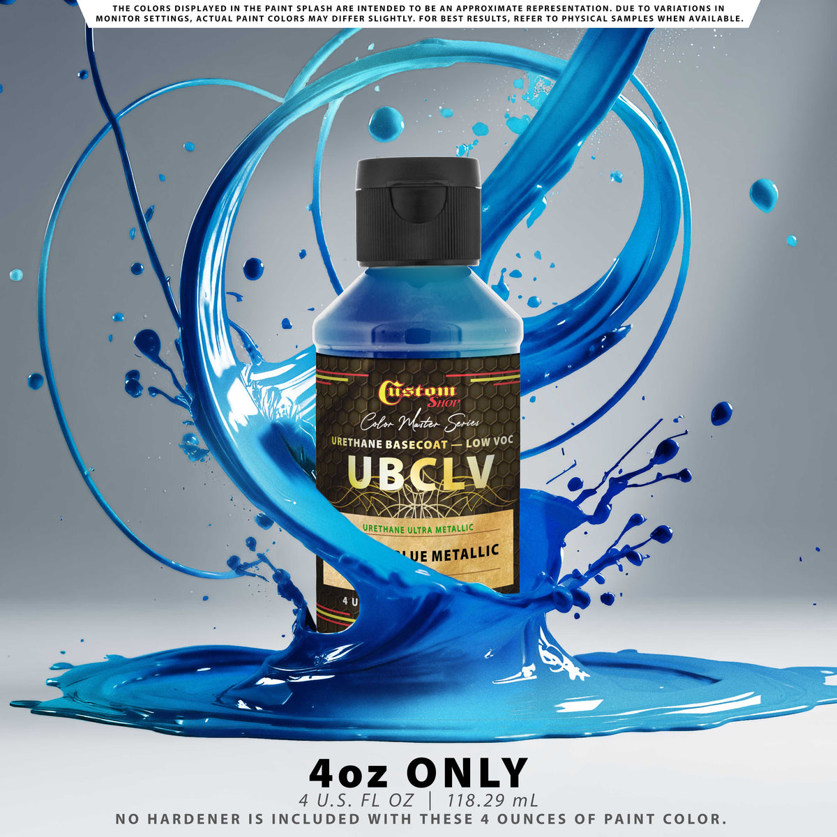UMC Urethane Ultra Metallic Colors - Mystic Blue Metallic - 4-Ounce Ready to Spray Bottle