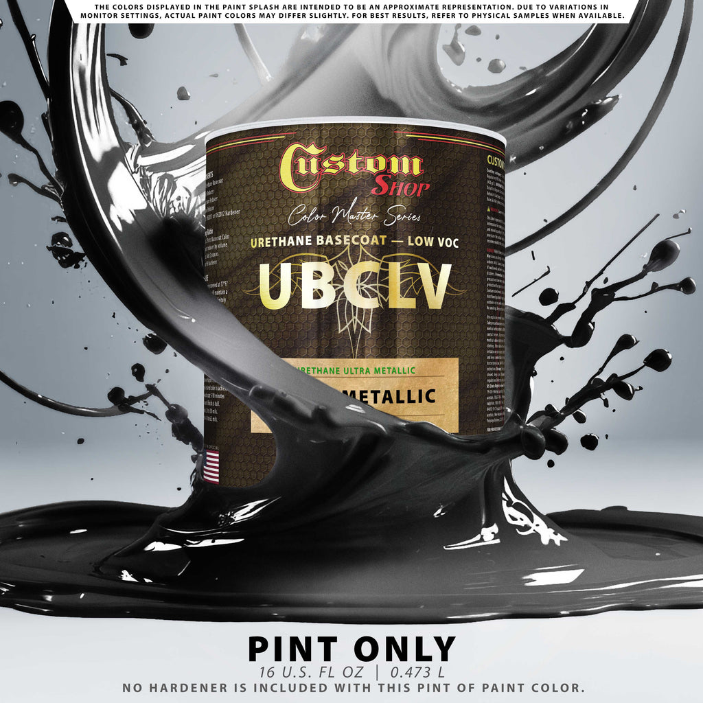 UMC Urethane Ultra Metallic Colors - Black Metallic- Pint