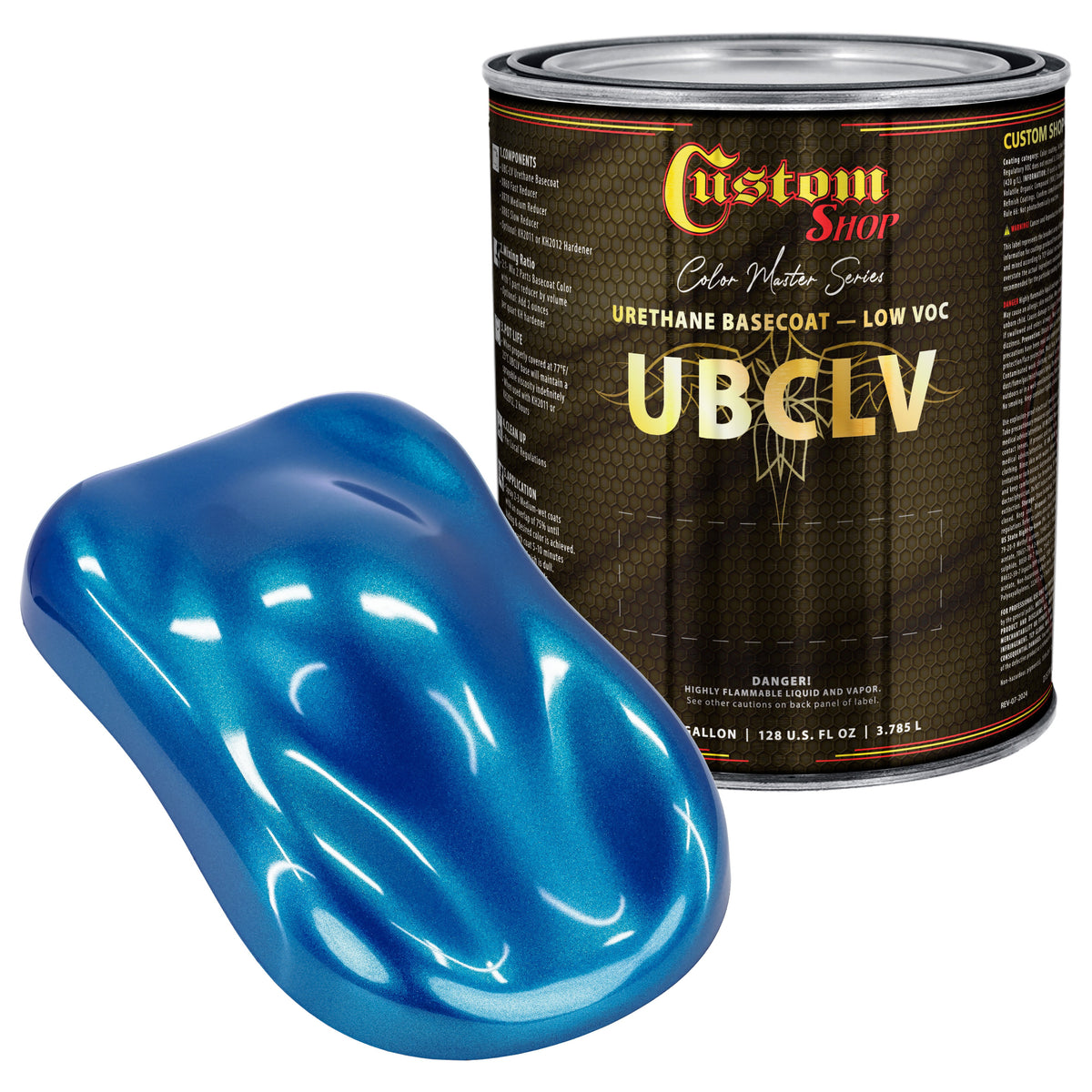 UMS Urethane Ultra Metallic Sparkle - Mystic Blue Metallic Sparkle- Gallon