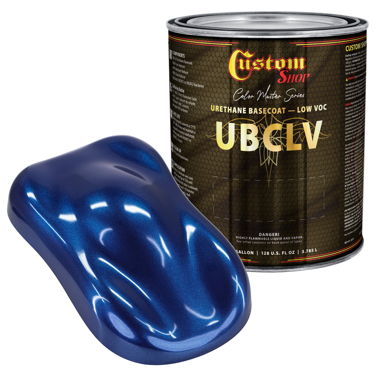 UMS Urethane Ultra Metallic Sparkle - Dark Blue Metallic Sparkle- Gallon