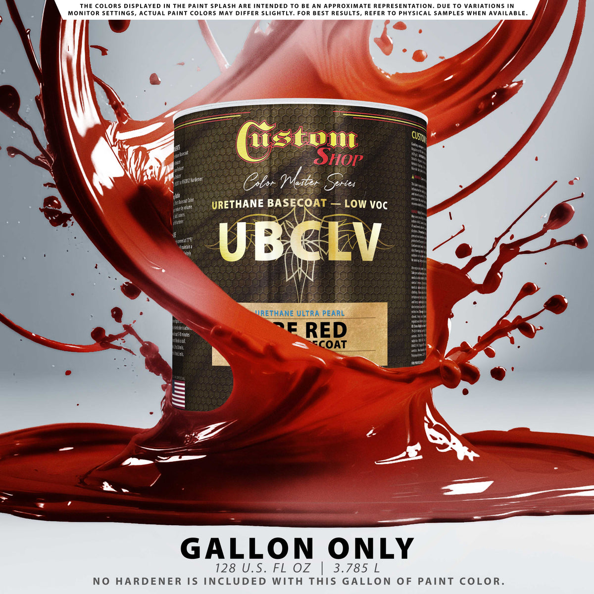 UPC Urethane Ultra Pearl Colors - Fire Red Pearl Basecoat- Gallon