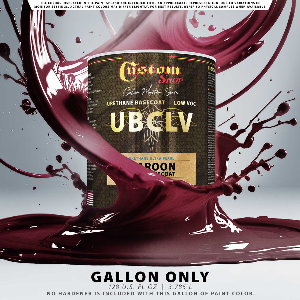 UPC Urethane Ultra Pearl Colors - Maroon Pearl Basecoat- Gallon