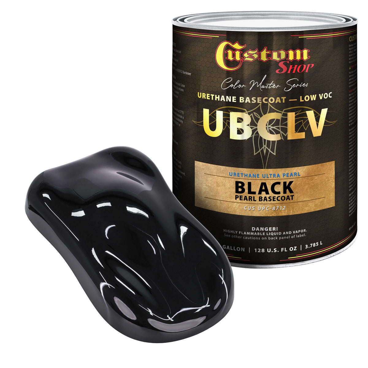 UPC Urethane Ultra Pearl Colors - Black Pearl Basecoat- Gallon