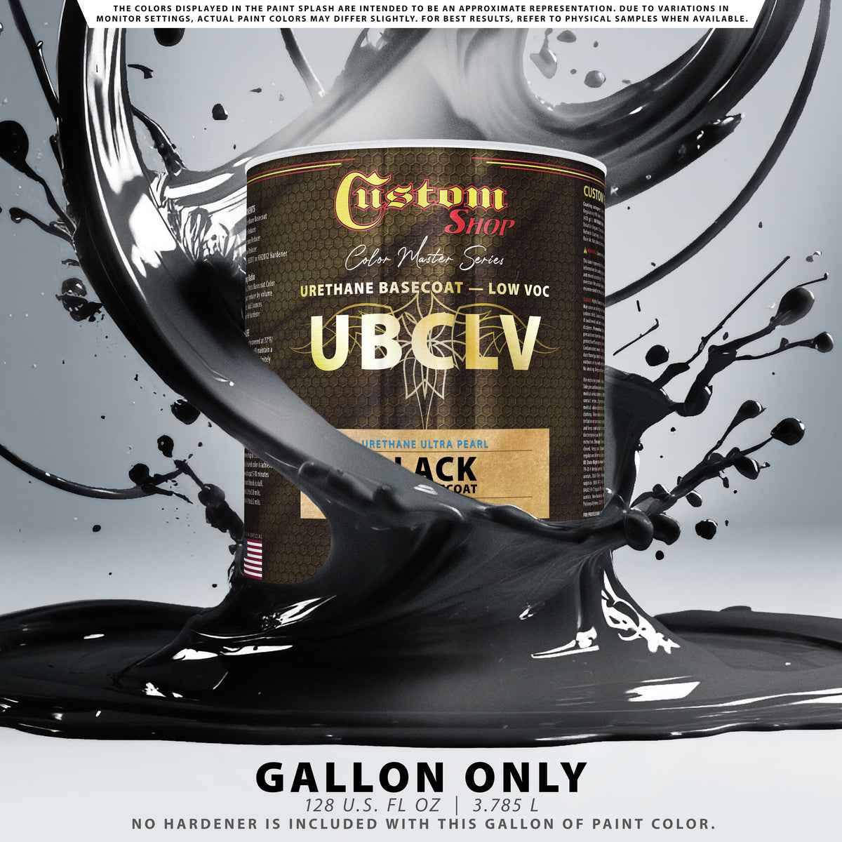 UPC Urethane Ultra Pearl Colors - Black Pearl Basecoat- Gallon