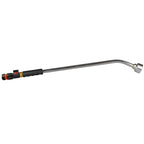 75cm Garden Watering Lance with Quick Connect Valve (Black) and Hose Connector
