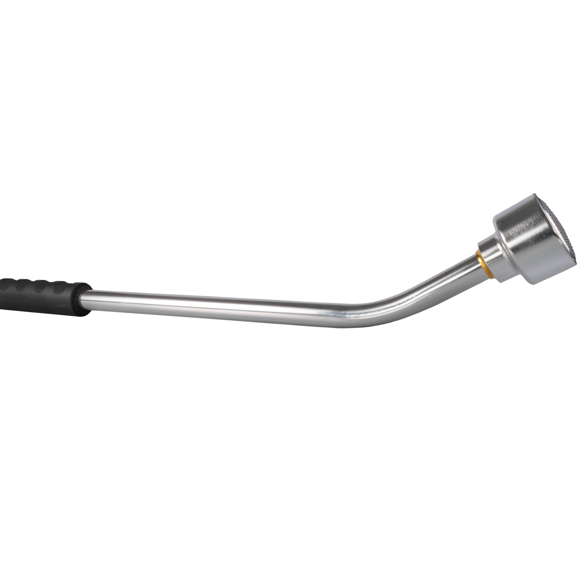 75cm Garden Watering Lance with Quick Connect Valve (Black) and Hose Connector