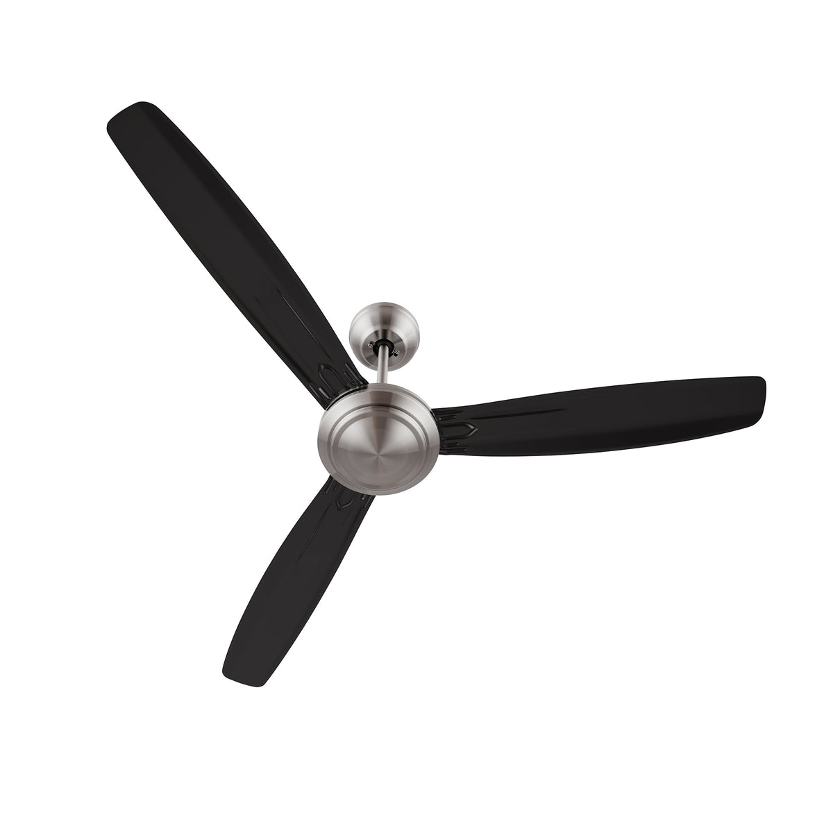 OBERON 56 inch 3-Blade No Light Ceiling Fan with Remote & Wall Control-Z1