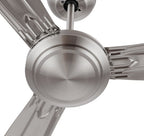 OBERON 56 inch 3-Blade No Light Ceiling Fan with Remote & Wall Control-Z1