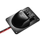 Cable Entry Plate | IP68 Waterproof Polypropylene Housing with UL Certified 1FT 10AWG Wires and Solar Connectors | Easy to Install