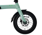 E-Go Carbon Lite Folding Mid Drive Electric Bike 250W
