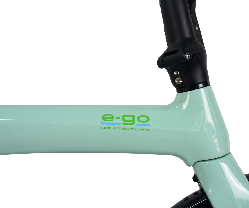 E-Go Carbon Lite Folding Mid Drive Electric Bike 250W