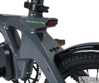 E-Go Carbon Lite 3S Folding Mid Drive Electric Bike 250W