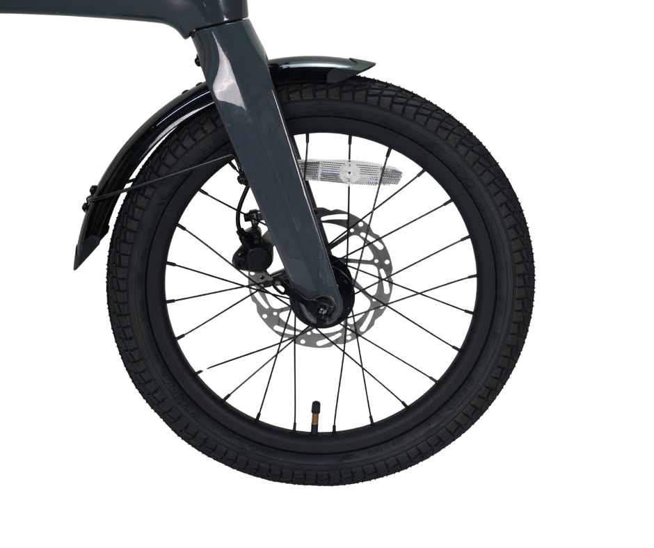 E-Go Carbon Lite 3S Folding Mid Drive Electric Bike 250W