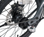 E-Go Carbon Lite 3S Folding Mid Drive Electric Bike 250W