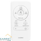 Remote Control – DC Motor Fans - White (Wall Mount Included)
