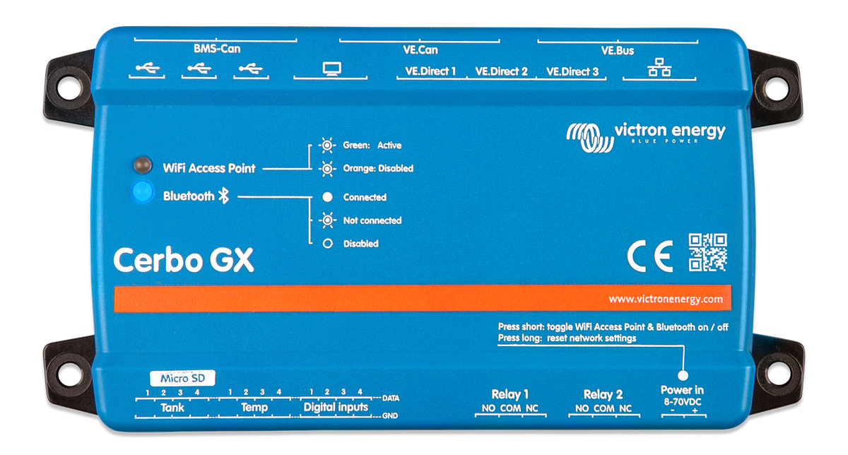 Victron Off-Grid Energy Storage System with 15000VA (12kW) 48V Inverter, 32kWh Lithium Batteries, and 10kW Solar Panels