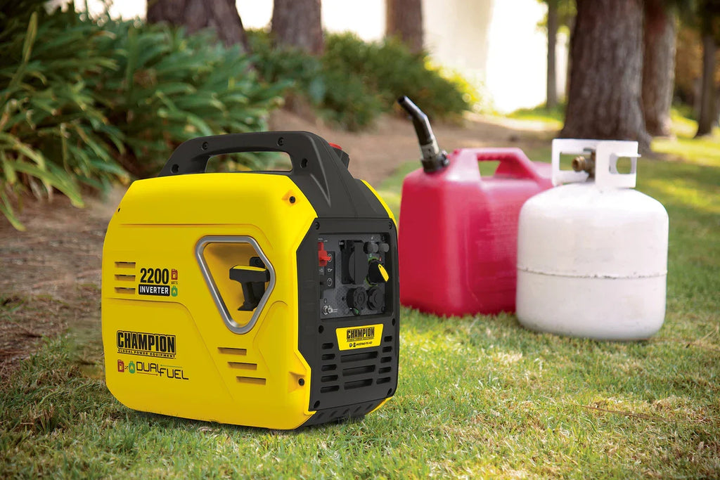 Champion 92001i-DF 2200 Watt (2.2kW) "Mighty Atom" Dual Fuel Inverter Generator