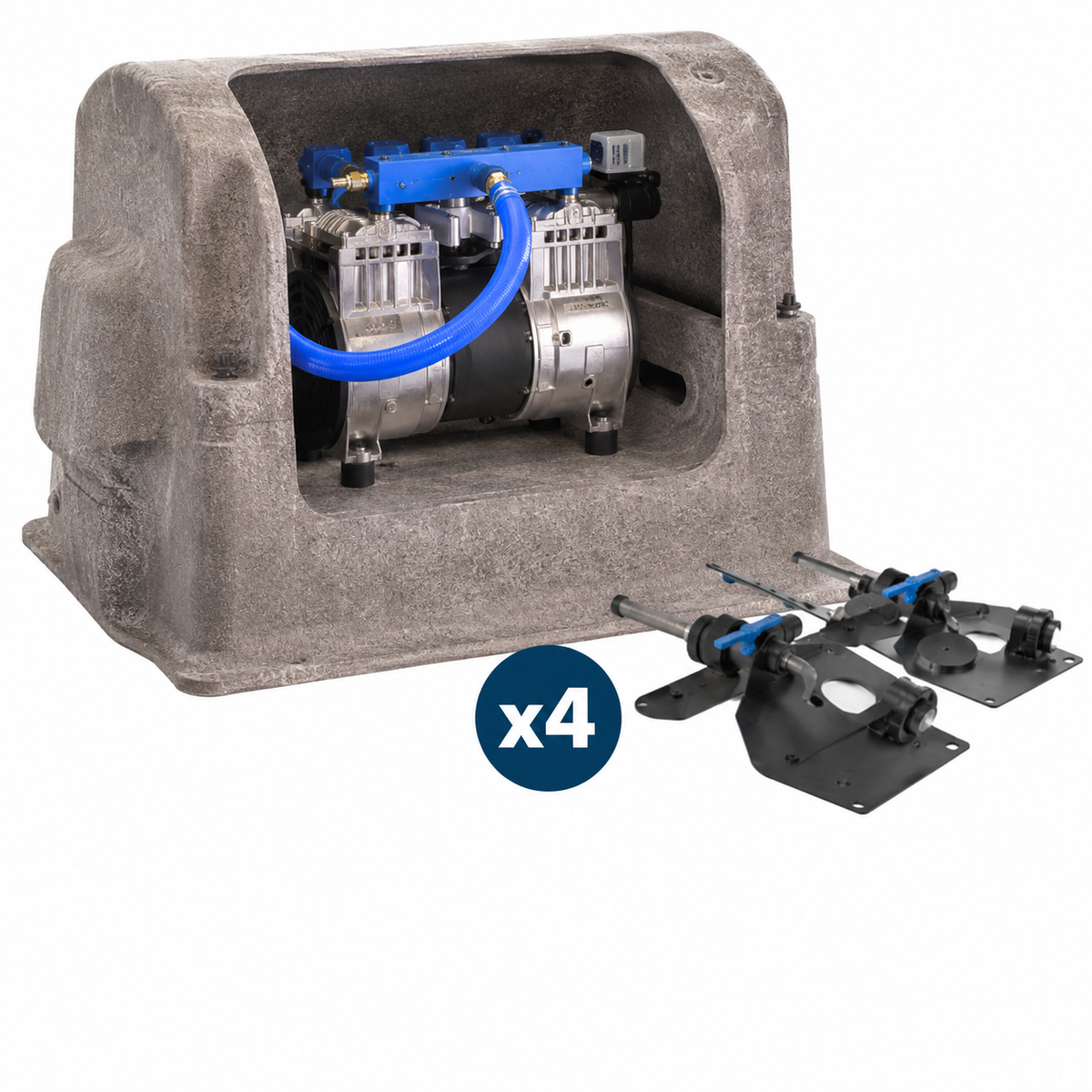 Airmax PS40 Aeration System - 230V - 4 ProAir 4 Diffusers (No Airline)