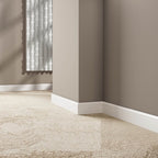 Primed White MDF Skirting Board 2.2m