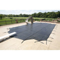 12' x 24' Rectangle Pool 30-Year Commercial Mesh Safety Cover - Black