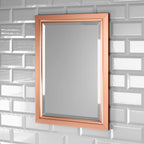 Mirana Framed Non Illuminated Mirror - Copper