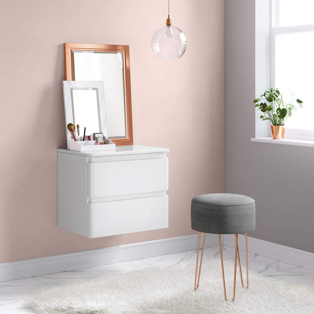 Mirana Framed Non Illuminated Mirror - Copper