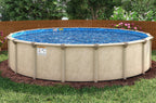 21' Round 7" Steel Frame Coral Sea Pool & Bundle | 52" or 54"