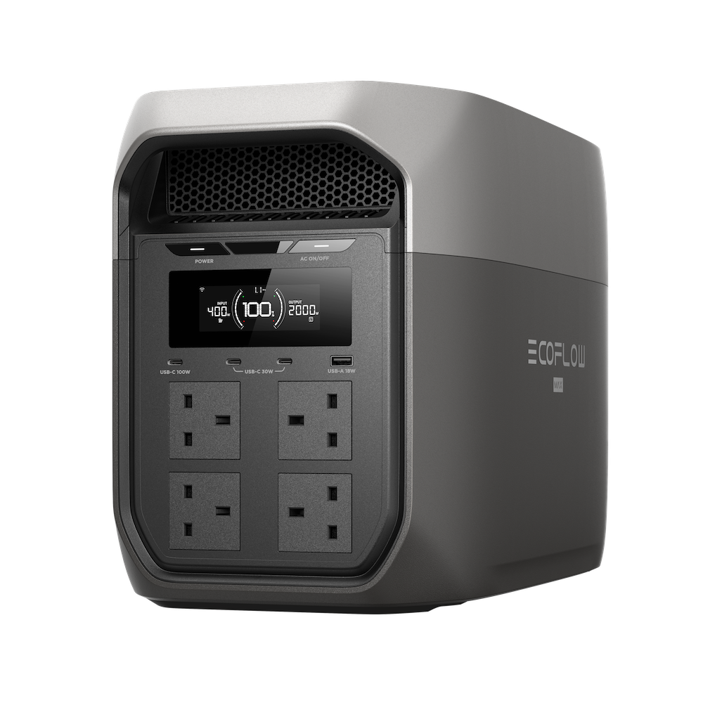 EcoFlow DELTA 3 Max 2048 Wh / 2400W Portable Power Station