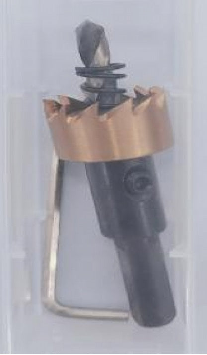 Water Butt Brass Kit 3/4" with Brass Valve and Drill Bit