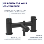 Delta Round Bath Shower Mixer Tap