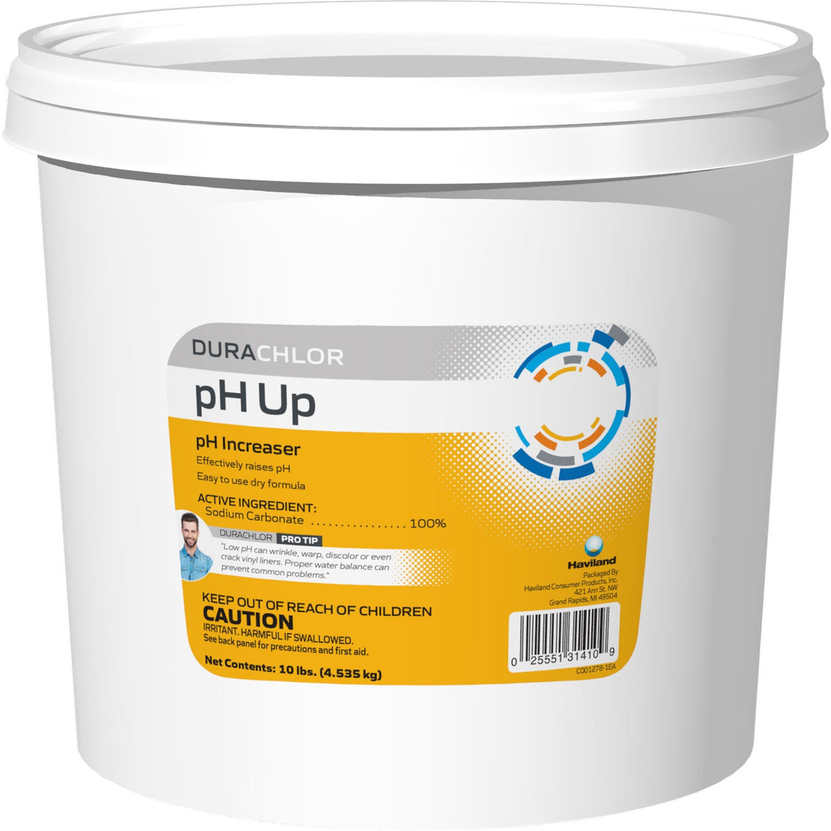 Durachlor pH Up 10 lb | Granular Pool pH Balancer