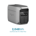 EcoFlow DELTA 3 Max Plus Portable Power Station 2048Wh