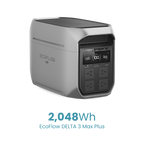 EcoFlow DELTA 3 Max Plus Portable Power Station 2048Wh