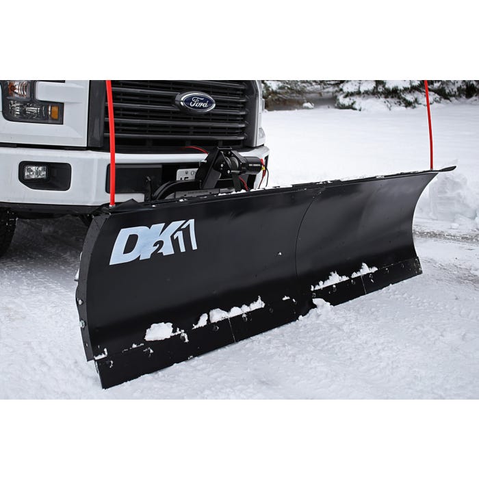 DK2 AVAL8219 Avalanche Universal 82" x 19" Hitch-Mounted Winch Driven Snowplow