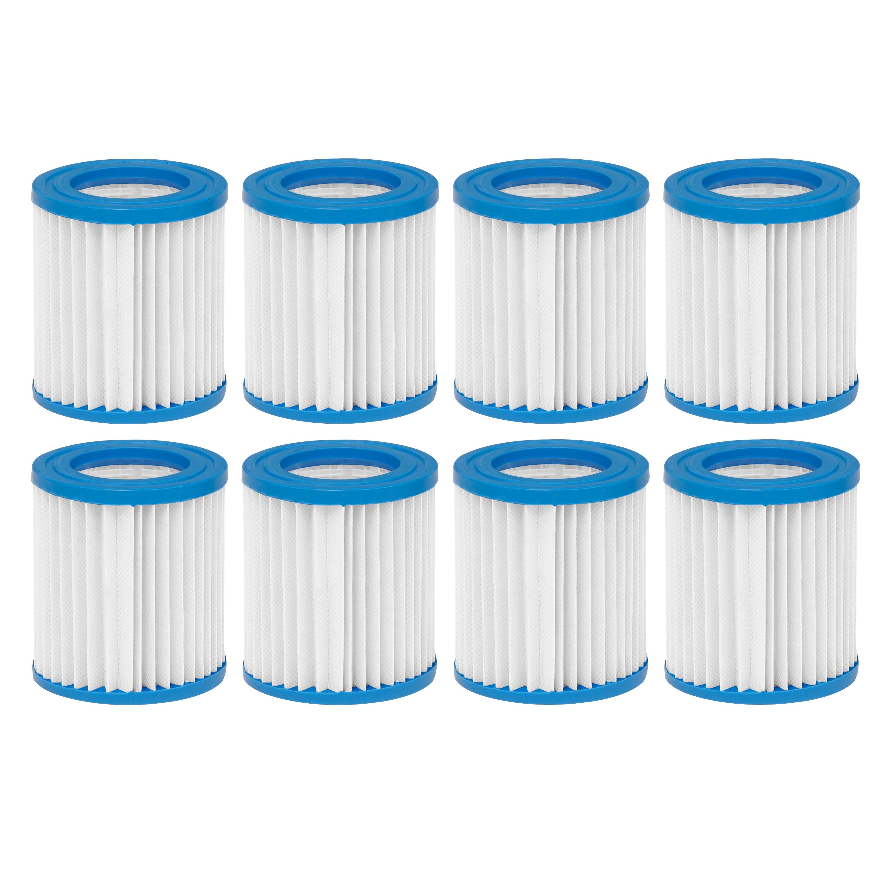 Swimming Pool Filter Cartridge, Use For DL19 & DL20, Pack of 8 - DL117
