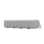 18ft Deluxe Steel Frame Swimming Pool, Rectangular with Filter Pump - DL22