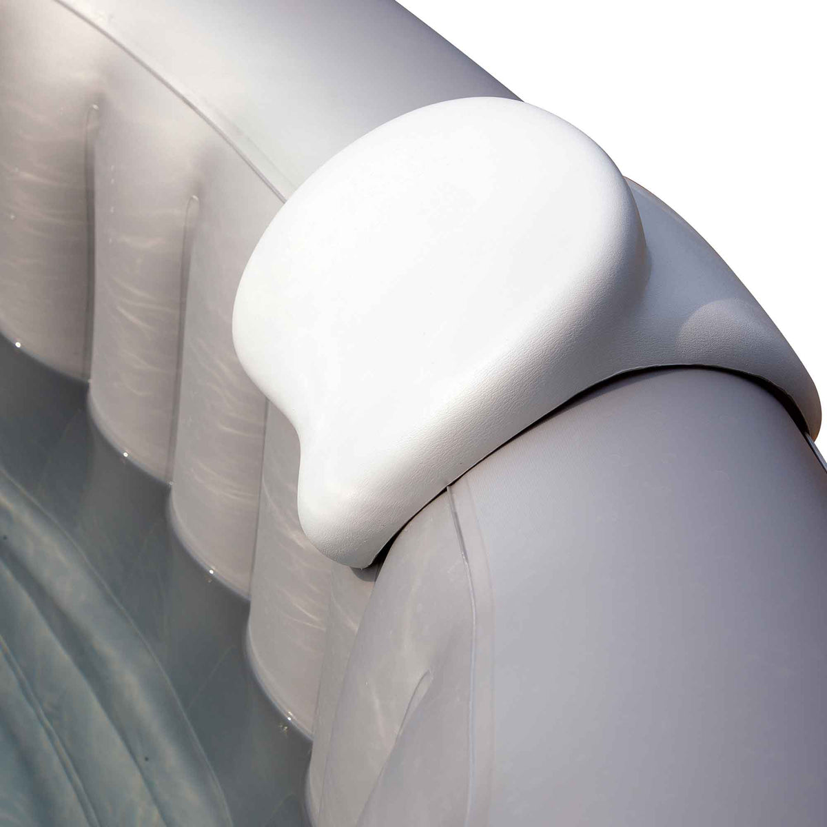 2-4 Person Inflatable Hot Tub Spa with Smart Pump and Accessory Kit - Rattan Effect - DL100