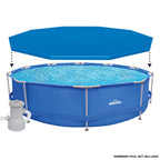 Dellonda Swimming Pool Top Cover with Rope Ties for DL20 and Similar Sized Pools - DL41