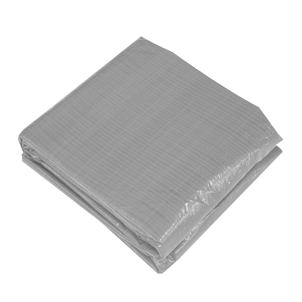 Dellonda Swimming Pool Top Cover with Rope Ties for DL22 and Similar Sized Pools - DL43