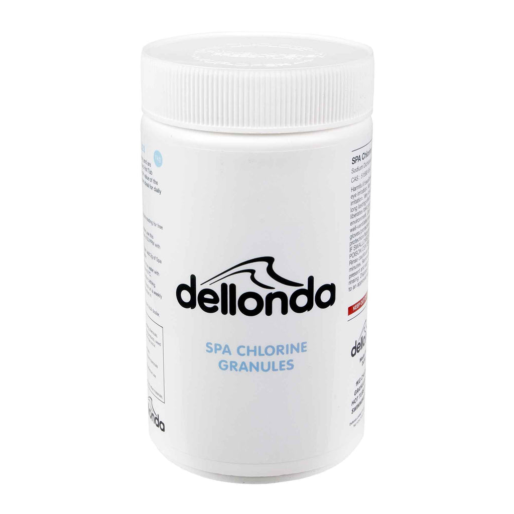 Dellonda 1kg Chlorine Granules for Hot Tubs, Spas & Swimming Pools - DL50