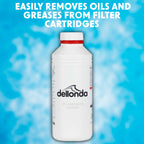 Dellonda 1L Cartridge Cleaner for Hot Tubs, Spas & Pools - DL56