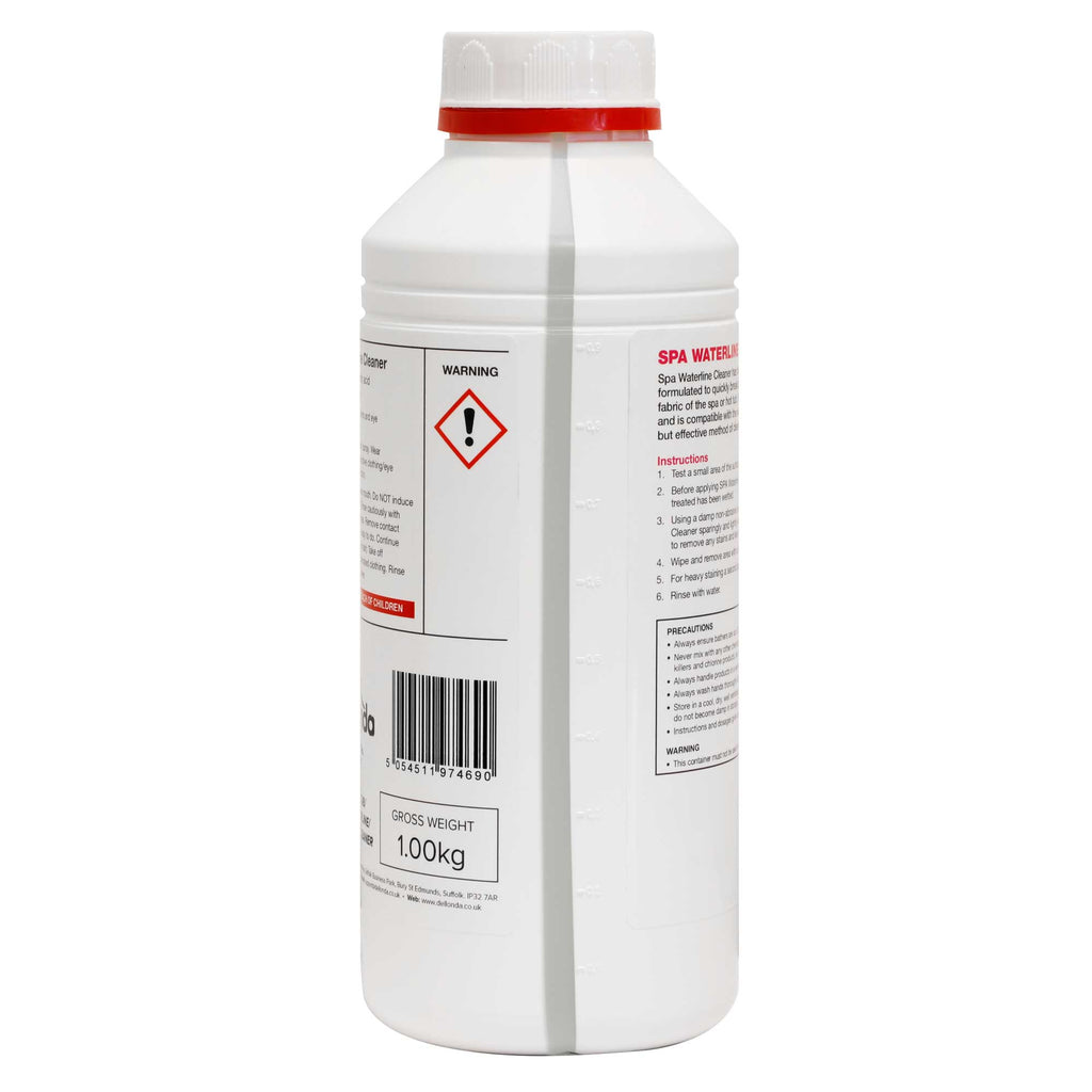 Dellonda Hot Tub/Spa Waterline/Surface Cleaner - 1 Litre - DL58