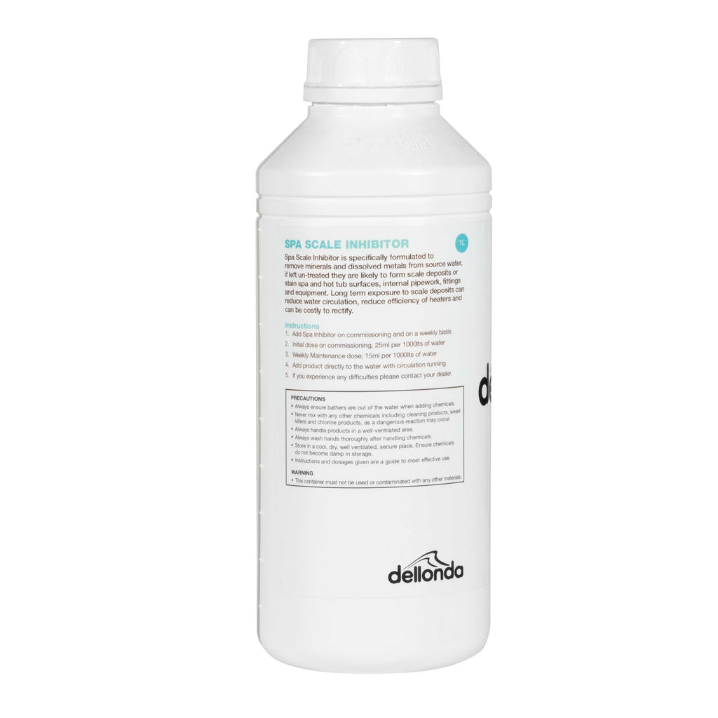 Dellonda Hot Tub/Spa Scale Inhibitor - 1 Litre - DL59