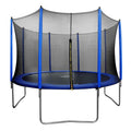 12ft Heavy-Duty Outdoor Trampoline for Kids with Safety Enclosure Net - DL69