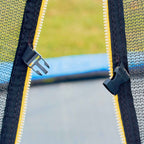 12ft Heavy-Duty Outdoor Trampoline for Kids with Safety Enclosure Net - DL69