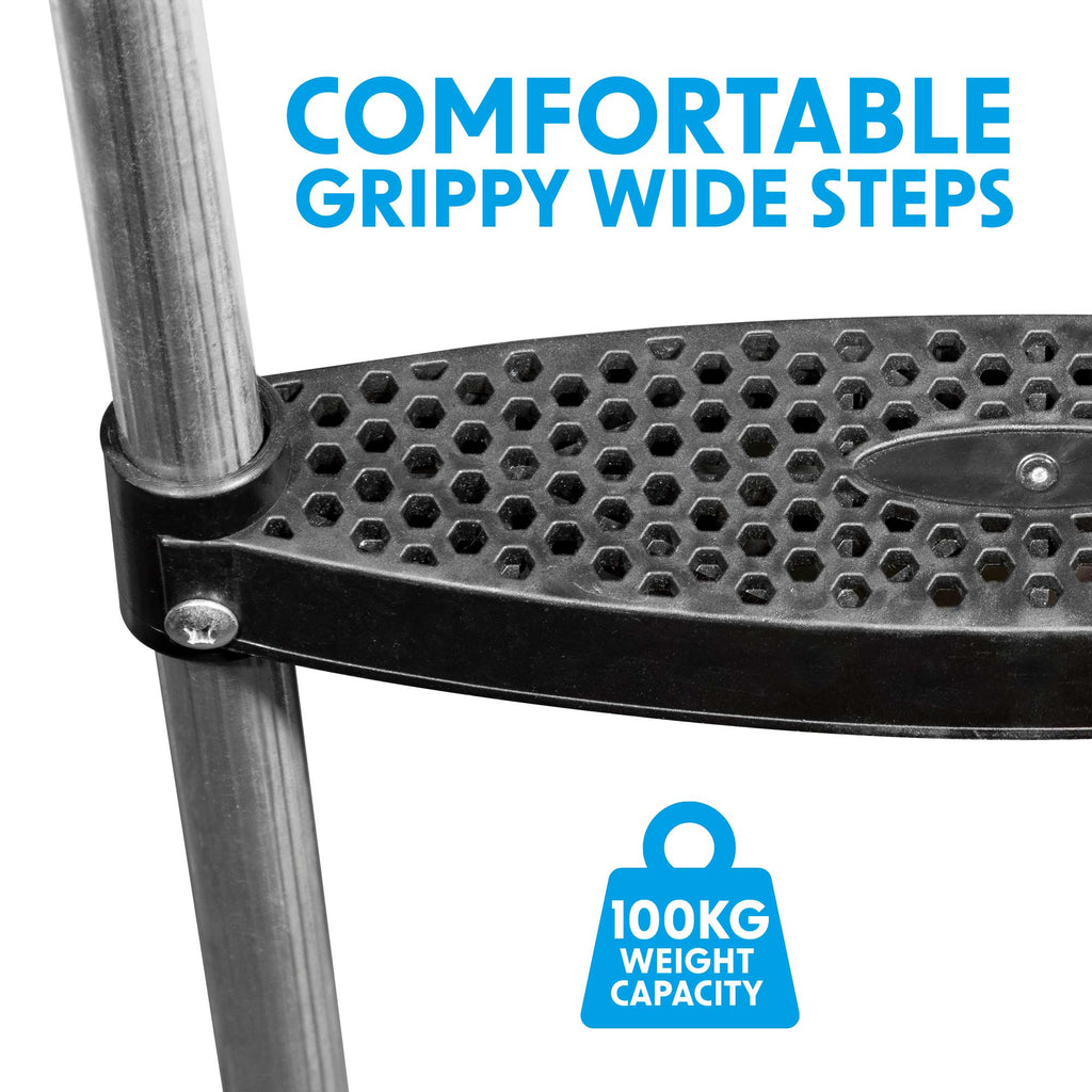Trampoline Ladder 76cm 2-step for DL66 (6ft), DL67 (8ft), DL68 (10ft),  - DL71